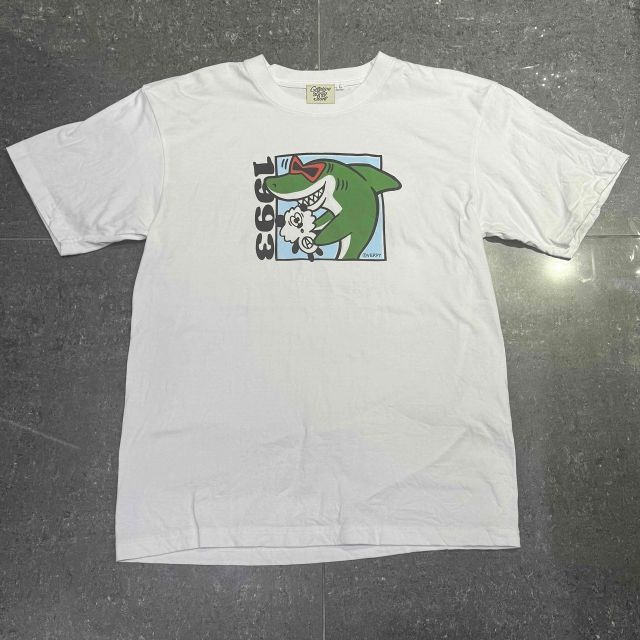 Verdy×Creative Drug Store Tシャツ　Lサイズ　ホワイト Creative Drug Store クリエイティヴドラッグストア CDS x VERDY