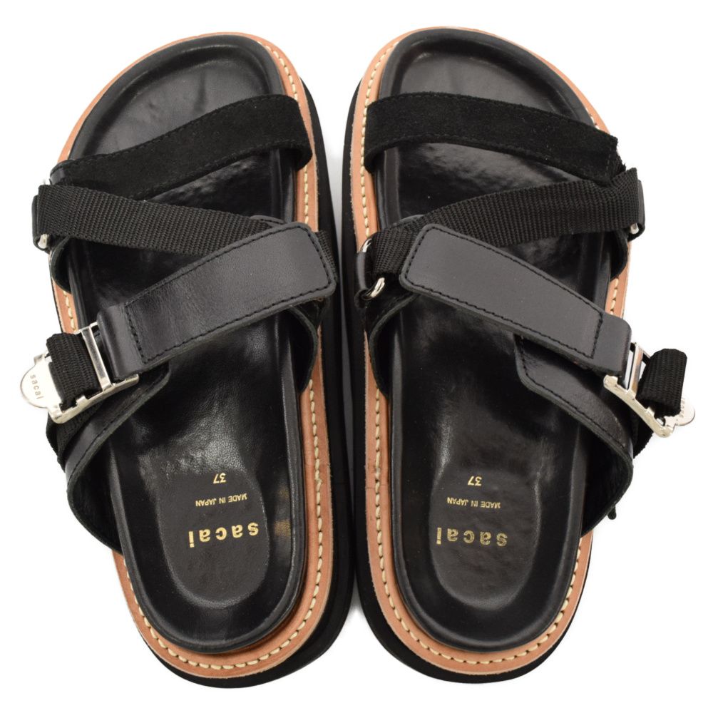Sacai Hybrid Belt Sandals ハイブリッドベルトサンダル