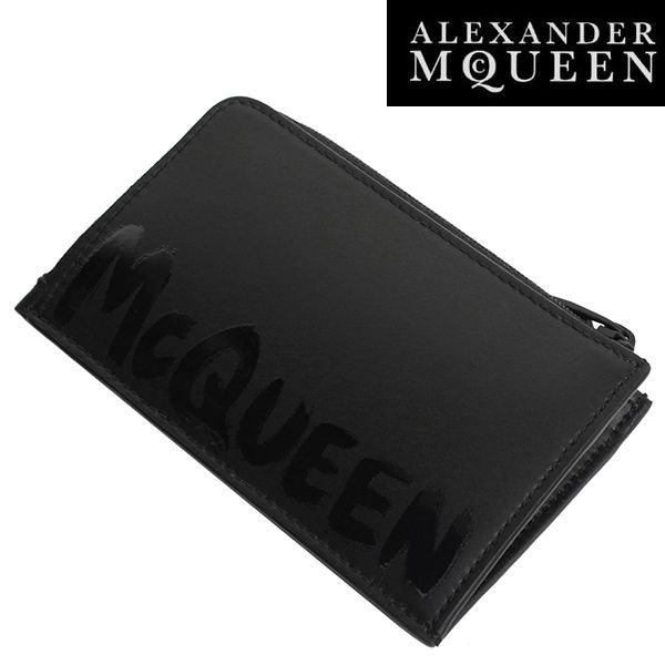 新品 アレキサンダーマックイーン コインケース カードケース キーリング付き 小銭入れ 財布 Alexander McQueen 600390  1AACS 1000 - メルカリ