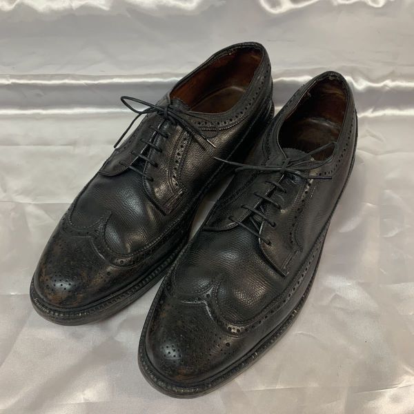 eiger1972♪フローシャイムメダリオン 10A ウイングチップ シボ eiger1972様専用♪フローシャイムメダリオン 10A ウイングチップ