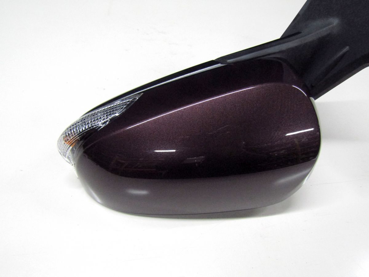 トヨタ NHP10 アクア 前期 純正 左 ドアミラー 7P ブラウン 9AH 87940-52D50 助手席側 FFCRYSTALESIA_COM