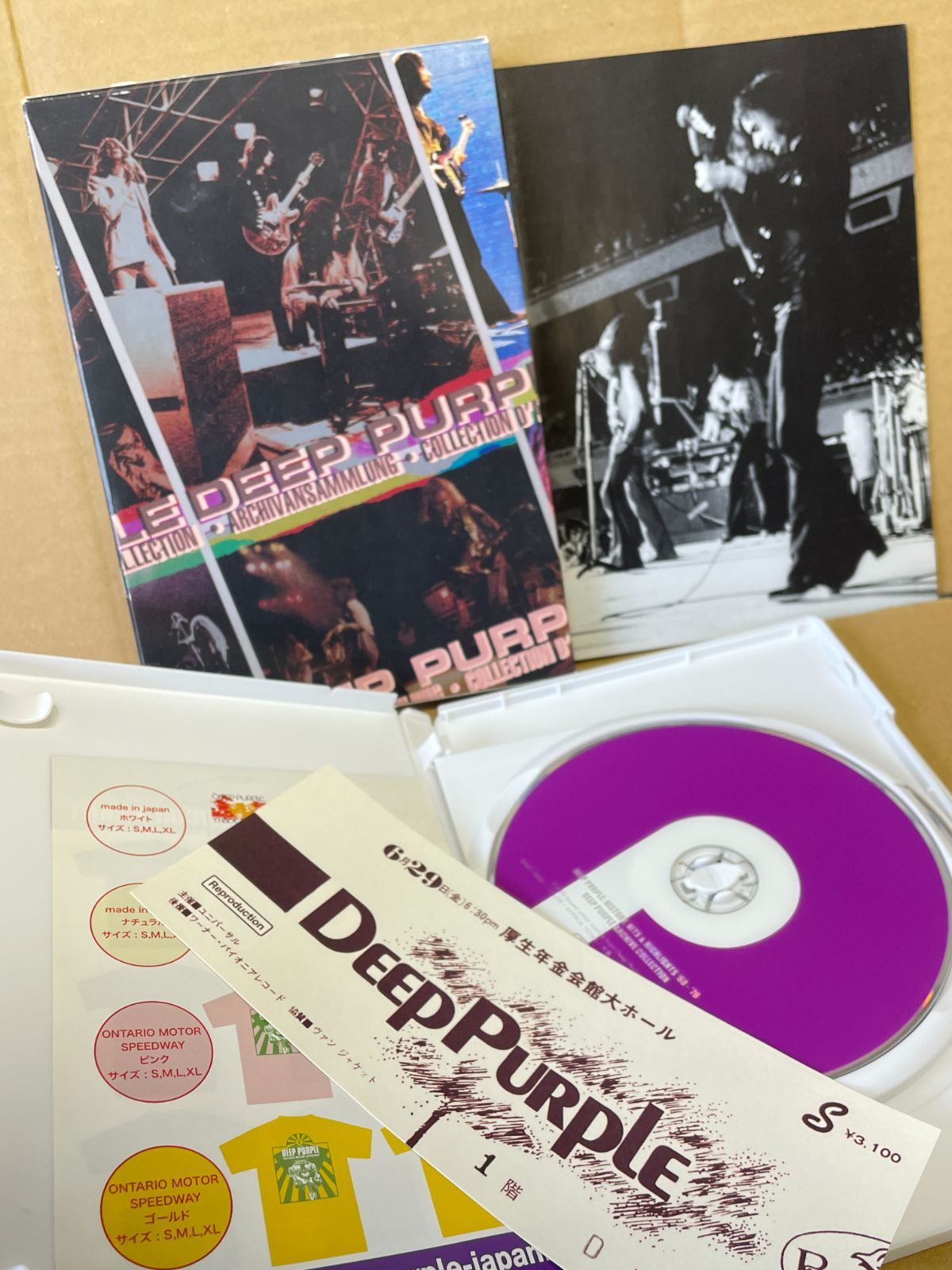 ディープパープル DVD アーカイブコレクション DEEP PURPLE 日本