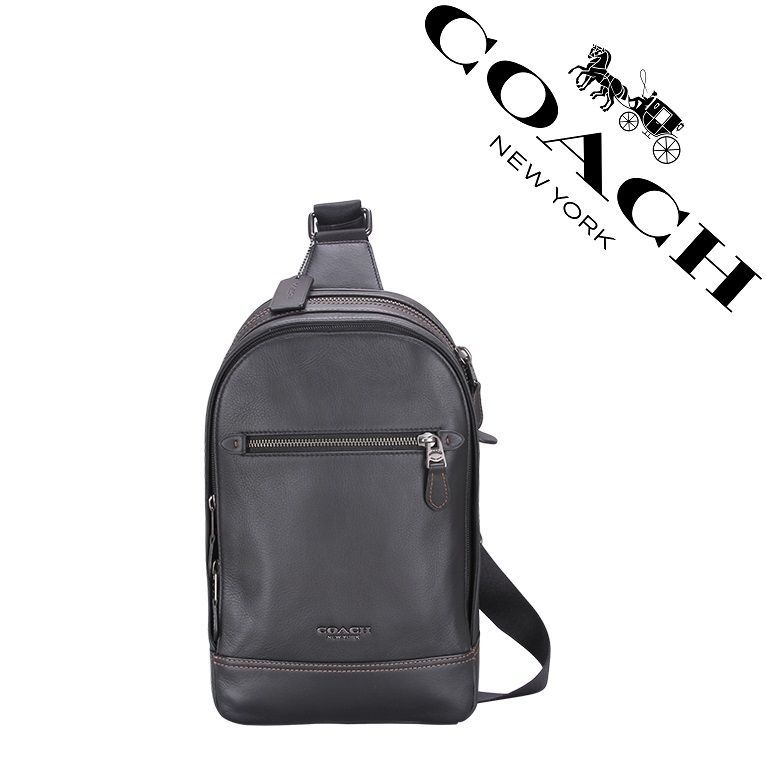◆新品◆COACHバッグ F37598 ブラック ボディーバッグショルダーバッグ