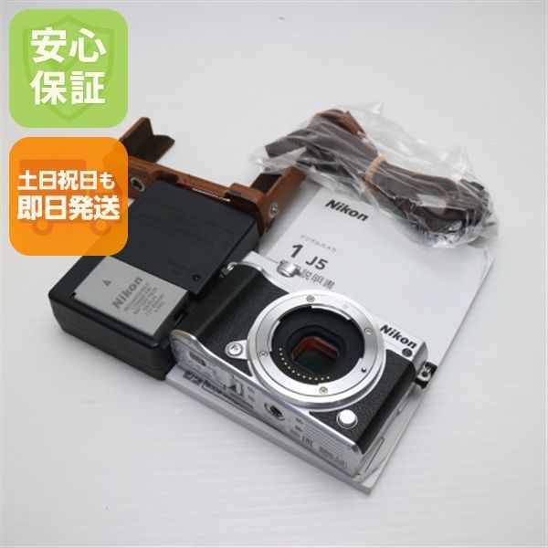 Nikon 一眼 Nikon1 J5 ボディ シルバー Nikon ミラーレス一眼 J5 並品
