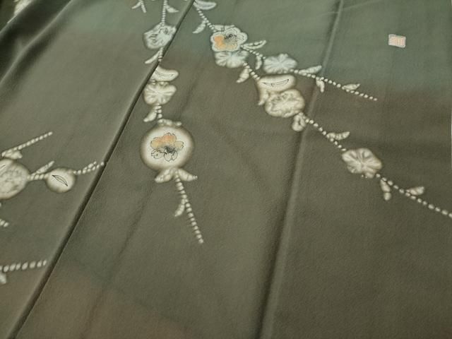 平和屋着物○訪問着 作家物 手描き 辻が花 暈し染め 金彩 正絹 逸品