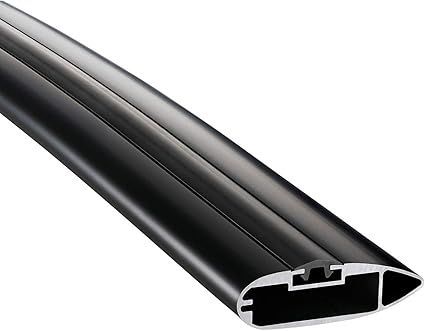 Terzo テルッツォ (by PIAA) ルーフキャリア ベースキャリア バー 1本入 エアロバータイプ ブラック 100cm EB100AB