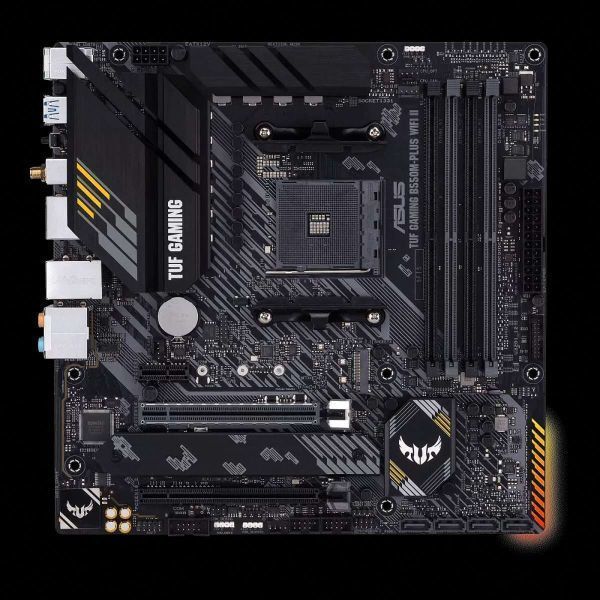 ASUS TUF GAMING B550M-PLUS WIFI II AMD AM4 (3rd Gen Ryzen) Micro ATX Motherboard