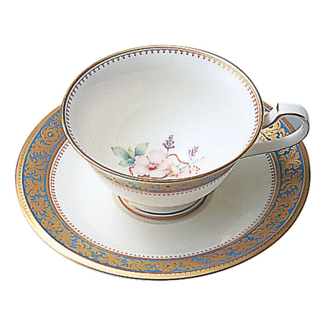 数量 Y59587|4465-2 ボーンチャイナ グランブロシェ 220cc 兼用 ティー コーヒー ソーサー - カップ ノリタケ Noritake