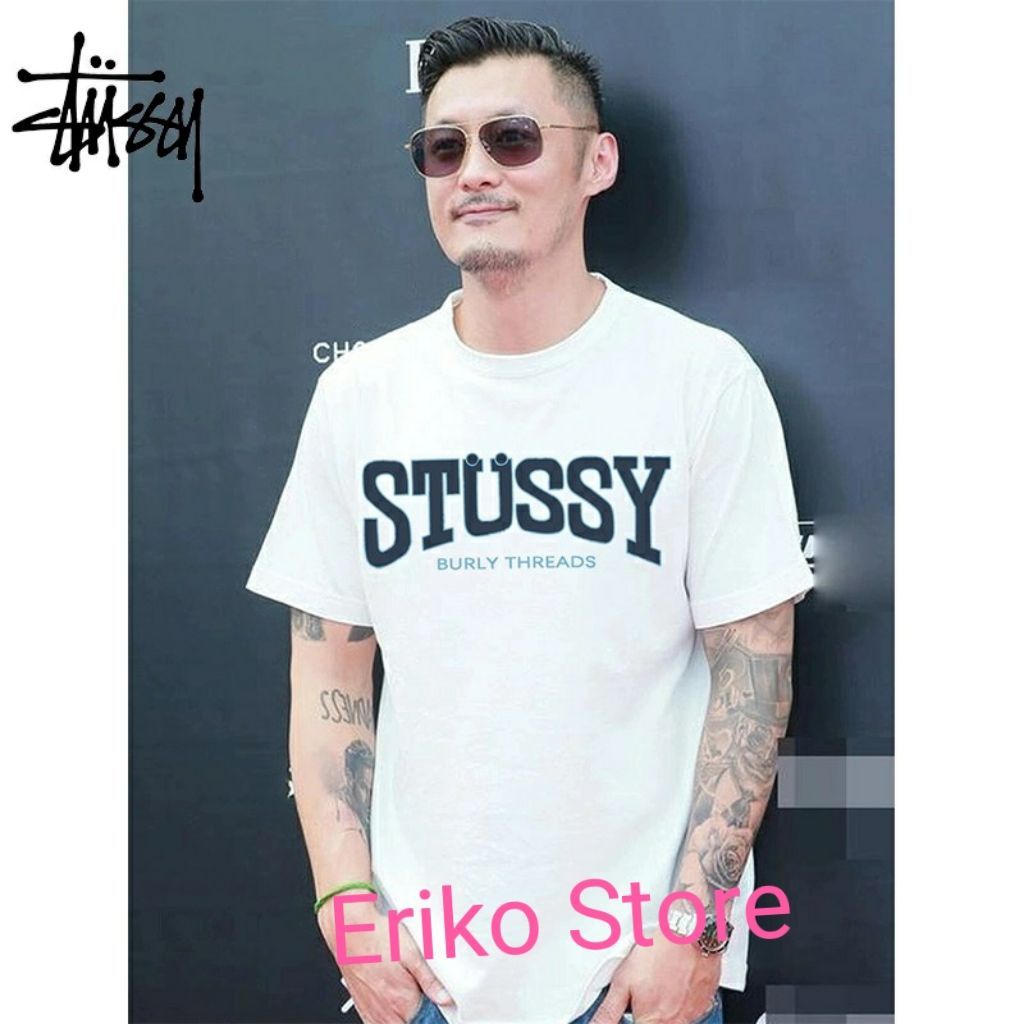 新品未使用  stussy BIG STOCKステューシーロゴ   男女兼用 Tシャツビッグロゴ