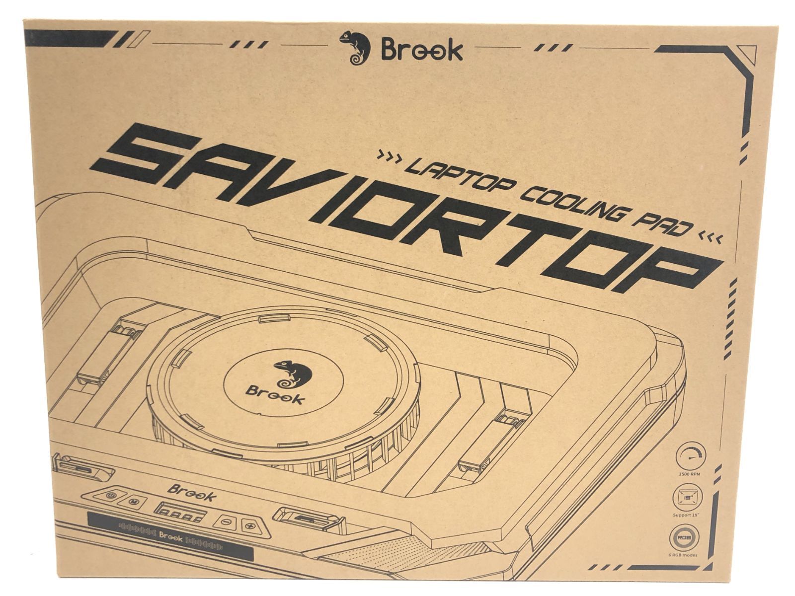 Brook Saviortop ゲーミングノートパソコン クーラー