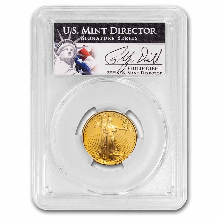 1996-W 1|4 oz Proof American G Eagle PR-69 PCGS Diehl