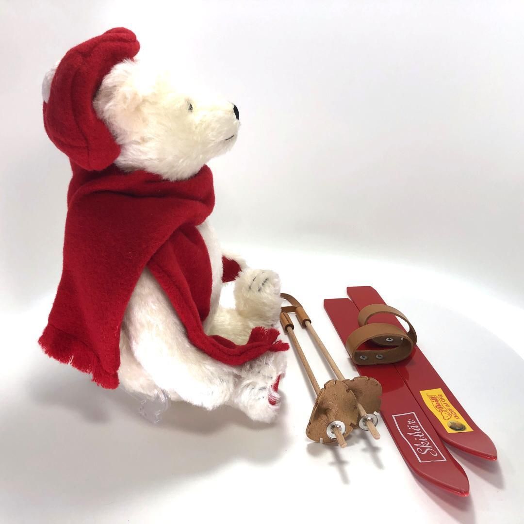 【ヴィンテージ・希少・限定】シュタイフ／スイス スキーモチーフ テディベア ヴィンテージ・希少・限定】Steiff シュタイフ／スイス スキーモチーフ