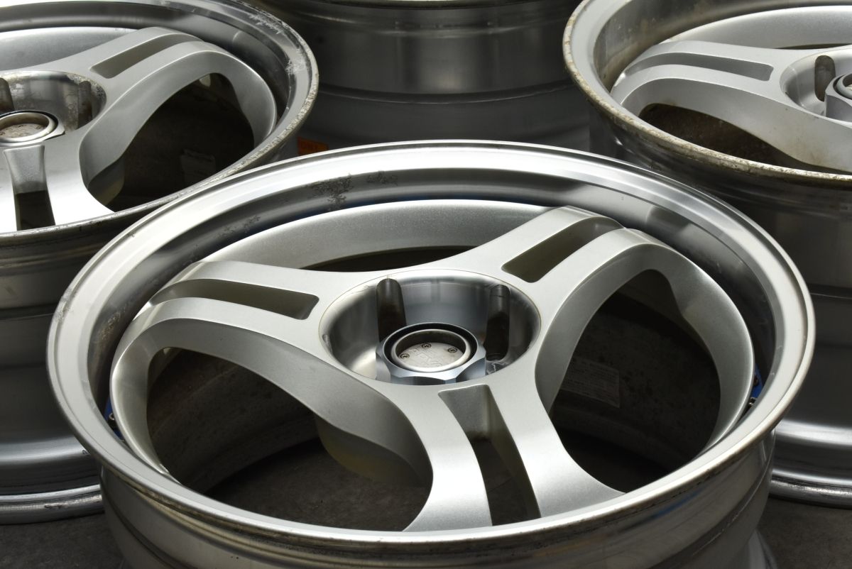 3ピース スーパーアドバン ジェネレーション2I 17in 8.5J 37 9.5J 38 114.3 4本 スープラ シルビア 180SX シビック インテグラ