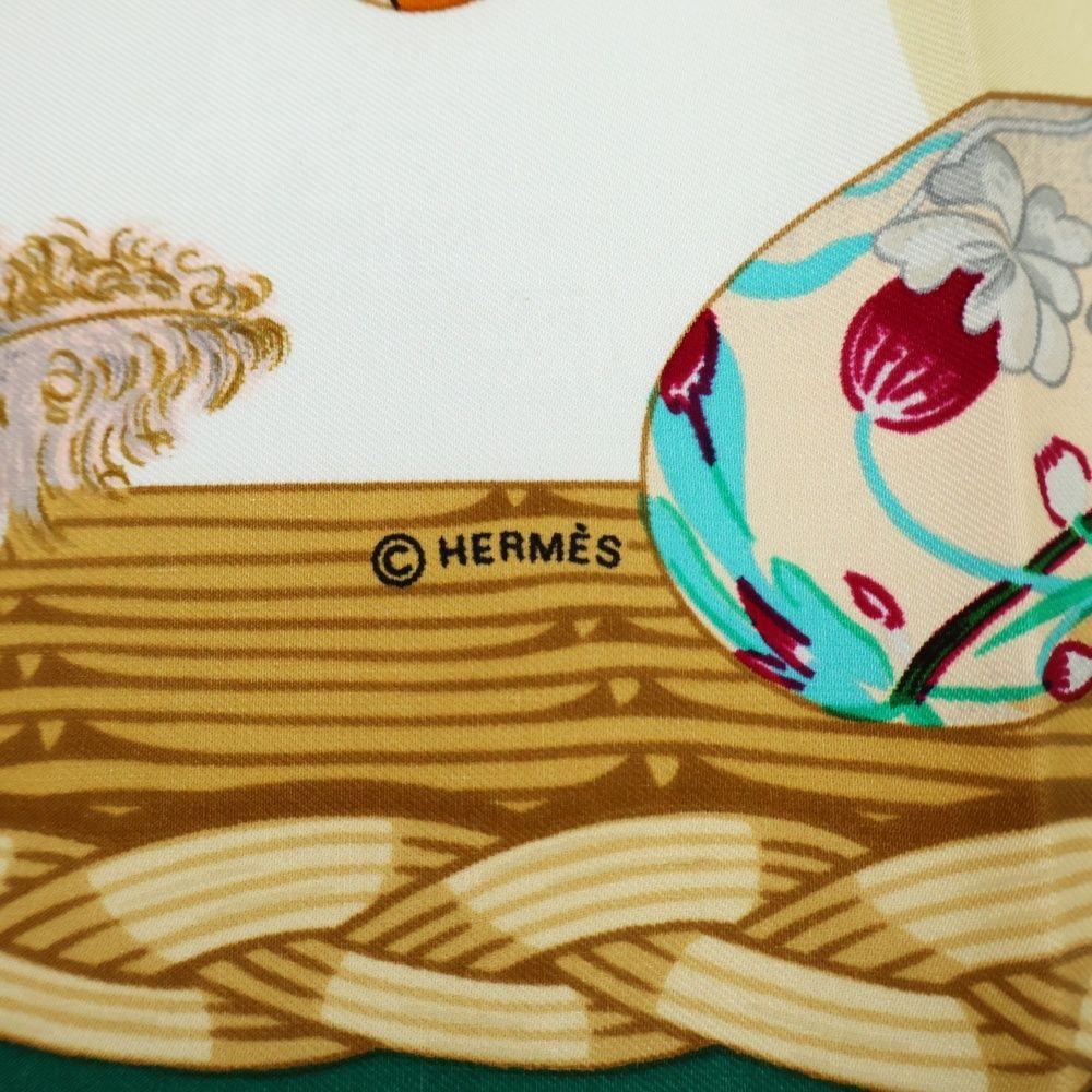 エルメス　カレ90　エルメスの卵 楽天市場】HERMES スカーフ カレ90 ”エルメスの卵” COUVEE