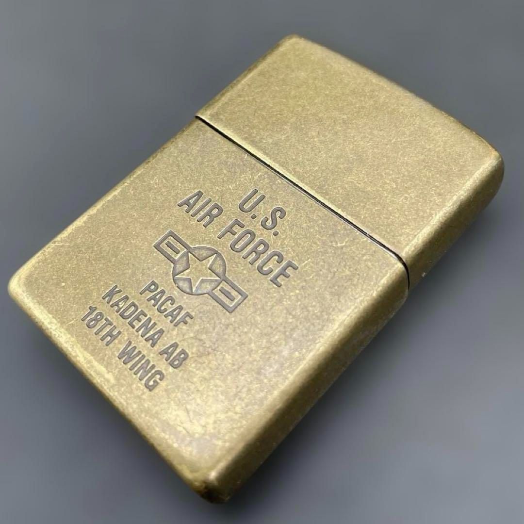 【ZIPPO】 ジッポーライター U.S. AIR FORCE PACAF 170590 ZIPPO ジッポー U.S. AIR FORCE PACAF KADENA AB 18TH