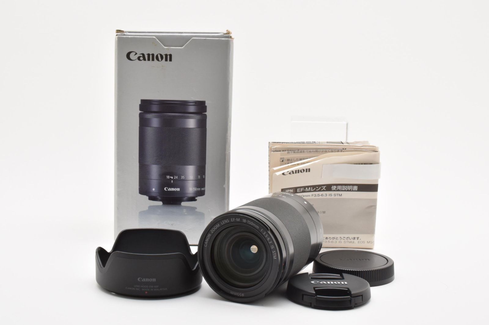 良品 Canon EF-M 18-150mm f3.5-6.3 IS STM ブラック - メルカリ