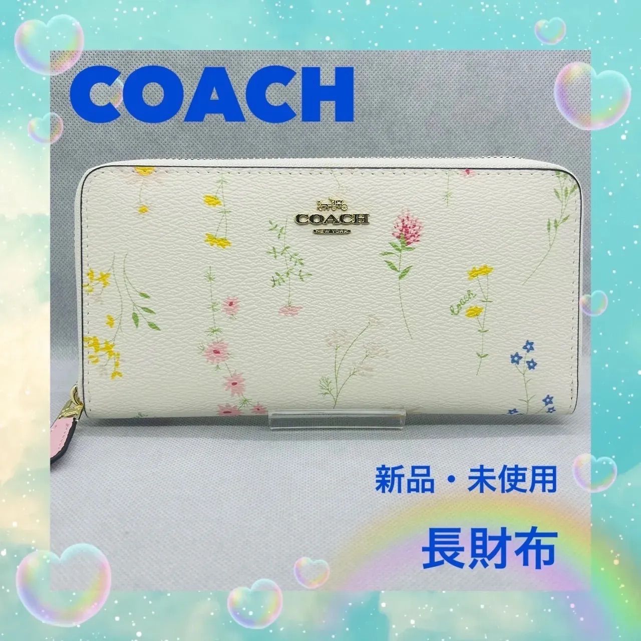 限定セール！新品未使用 COACH コーチ ワイルド フラワー プリント