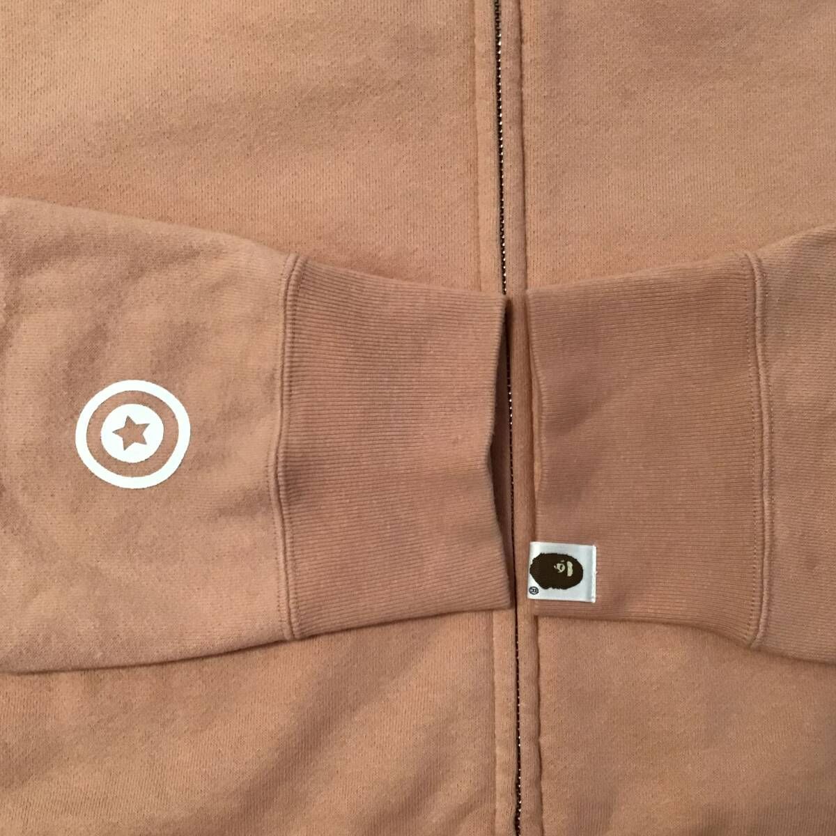 ☆XL☆ タイガー パーカー サーモン ピンク a bathing ape BAPE Tiger  