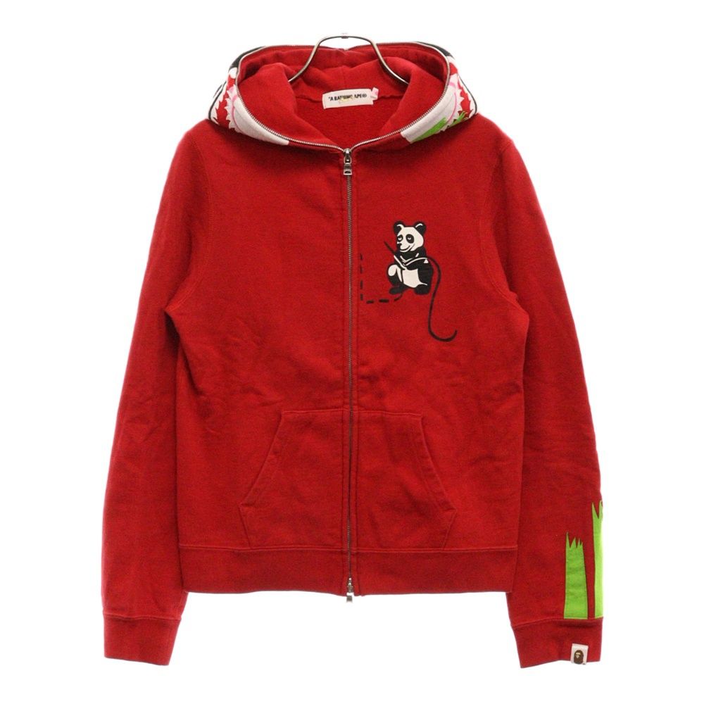A BATHING APE（アベイシングエイプ） パーカー PANDA FULL ZIP HOODIE