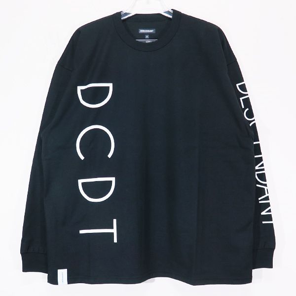 DESCENDANT ブラック 長袖カットソー