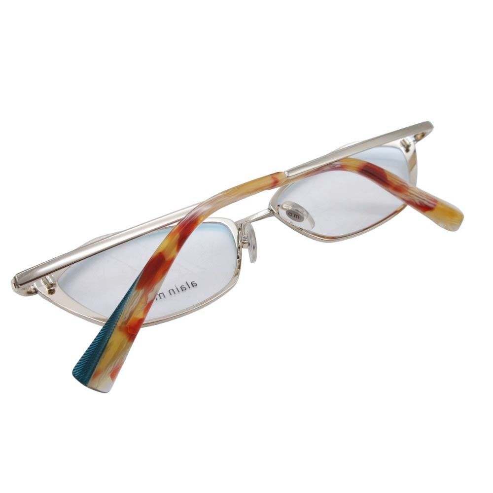 未使用 alain mikli アランミクリ フォックスシェイプ メガネ 眼鏡  