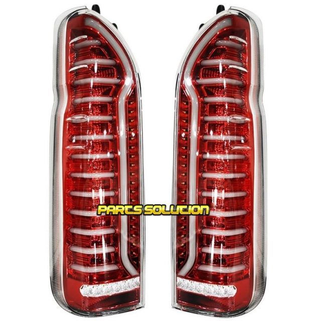 簡単カプラーオン取付 TOYOTA LED テールランプ テールライト TYPE C ハイエース | レジアスエース 200系 1～6型 2005y～2018y