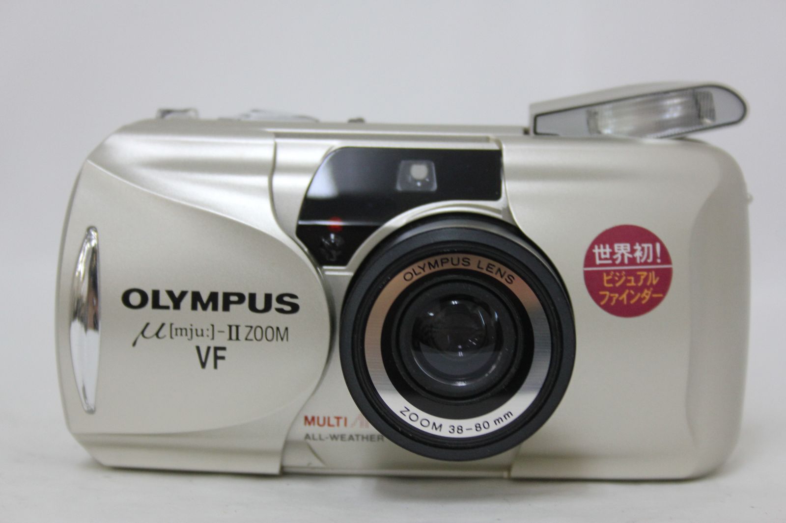 極美品 返品保証】 【元箱付き】オリンパス Olympus μ mju II