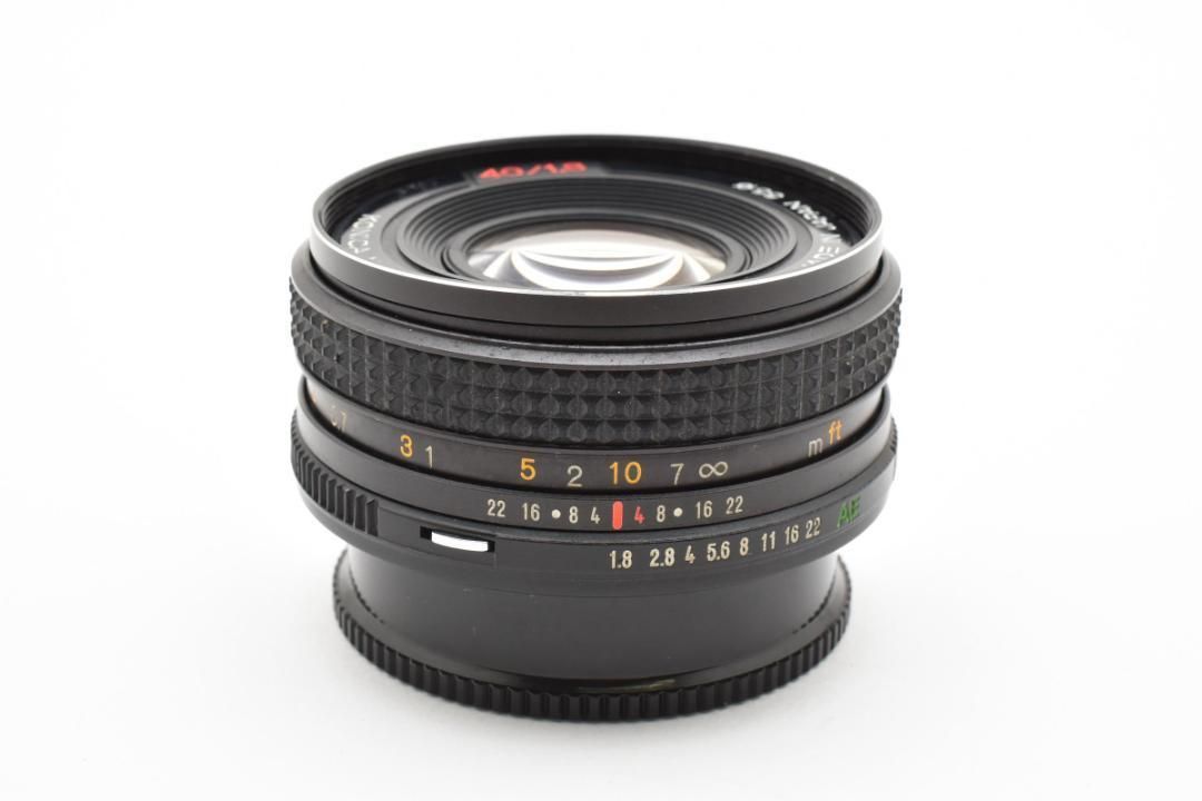 Konica AR 40mm f1.8 単焦点 パンケーキレンズ KONICA HEXANON AR 40mm F1.8 パンケーキ C069 - メルカリ
