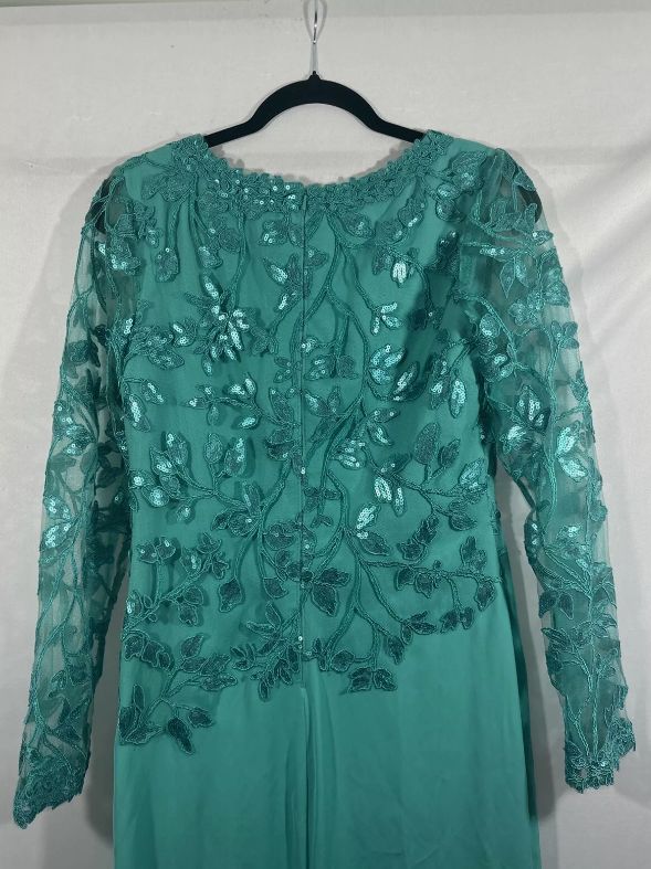 新品】タダシショウジ US10 美しいミントグリーンのロングドレス