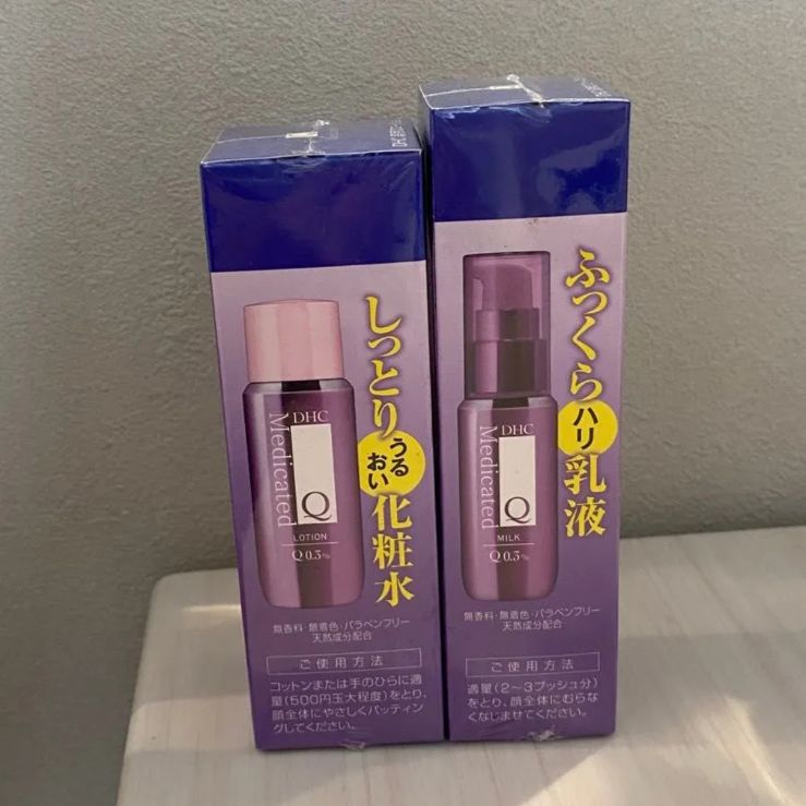 DHC 薬用Qローション(SS)60ml 薬用Qフェースミルク40ml 2本 【公式通販】