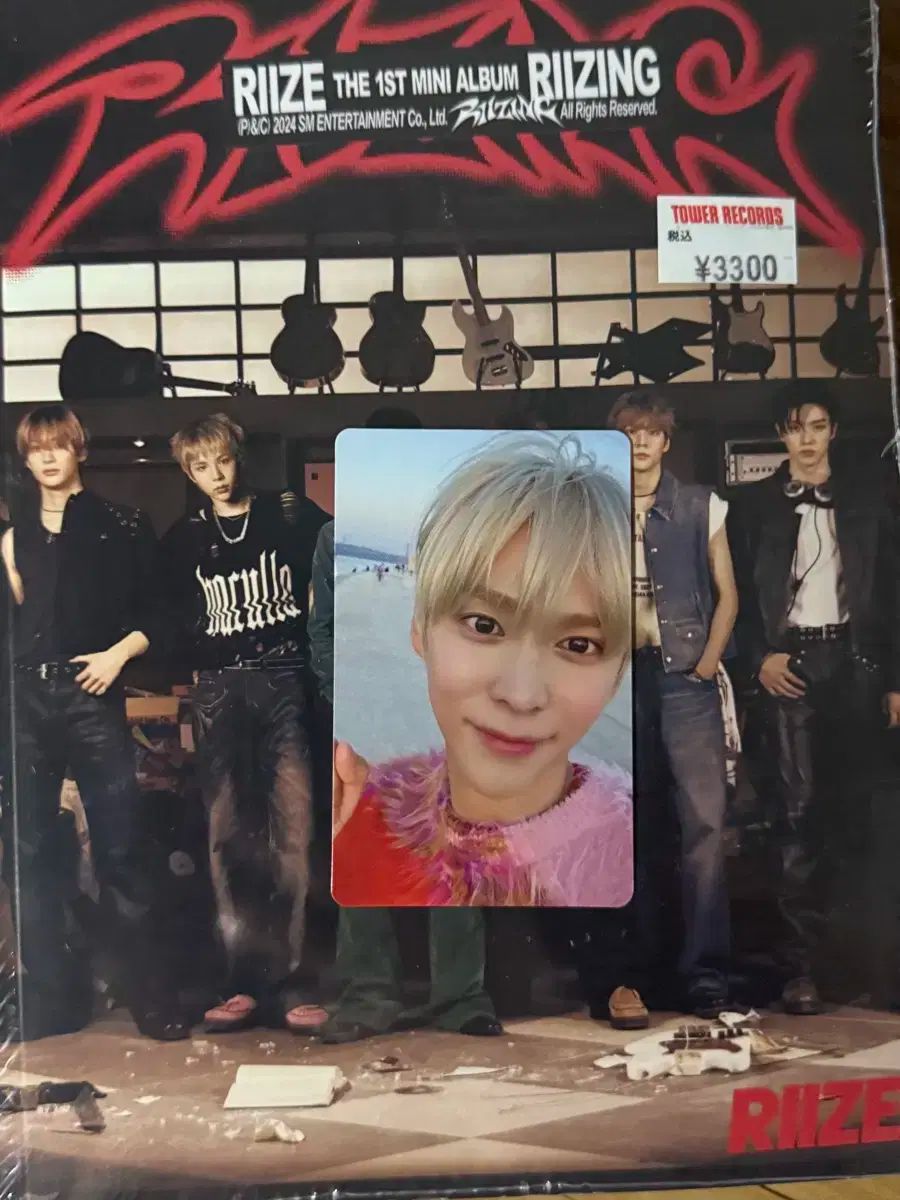 RIIZE ウンソク 来日記念ラキドロ トレカ HMV タワレコ ユニバ RIIZE ウンソク HMV 店舗特典 トレカ ラキドロ enseok 日本