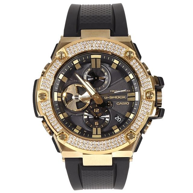 G-SHOCK G-Steel GST B100 ゴールド カスタム カバー ベゼル 着せ替え