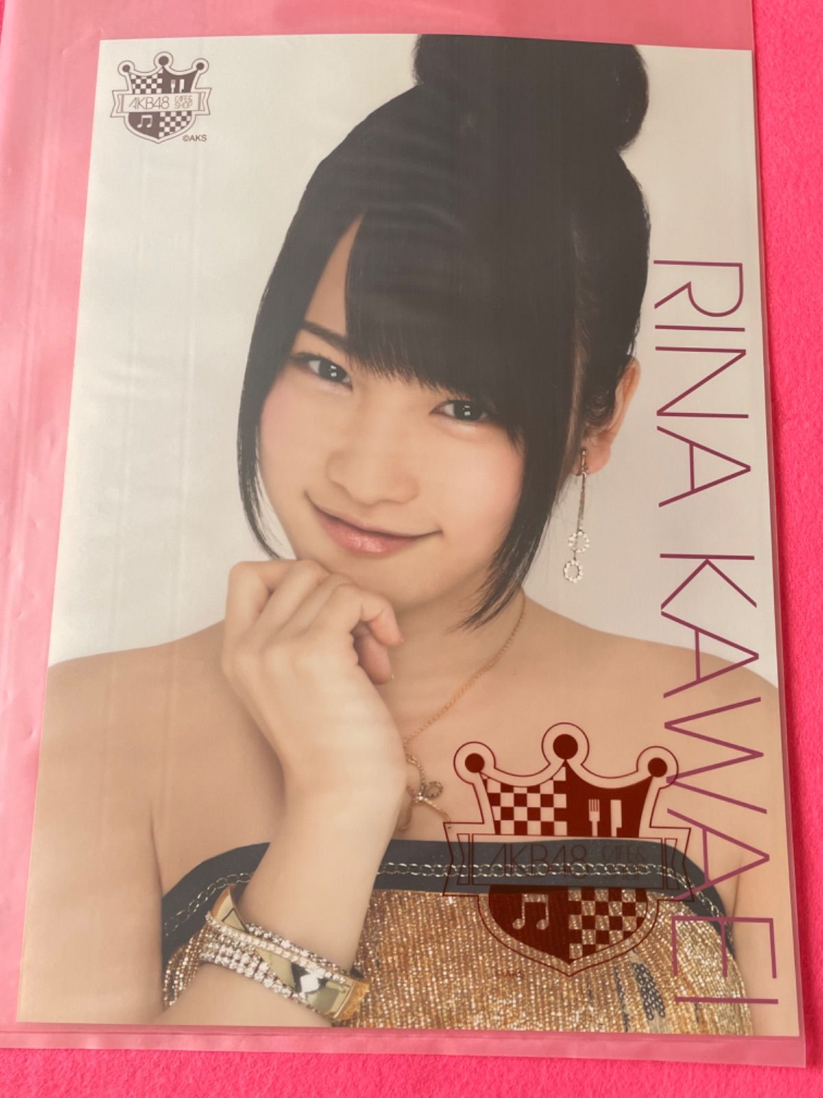 川栄李奈　AKB48 生写真　ANA×AKB48 羽田空港限定コラボ　5種コンプ sddefault.jpg