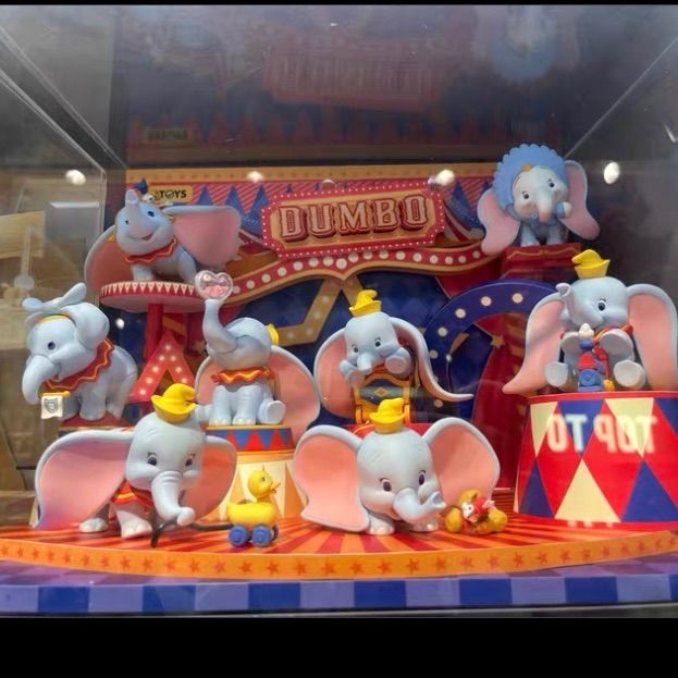 8種セットBOX 52TOYS ダンボ BLINDBOX HappyTimes ハッピー