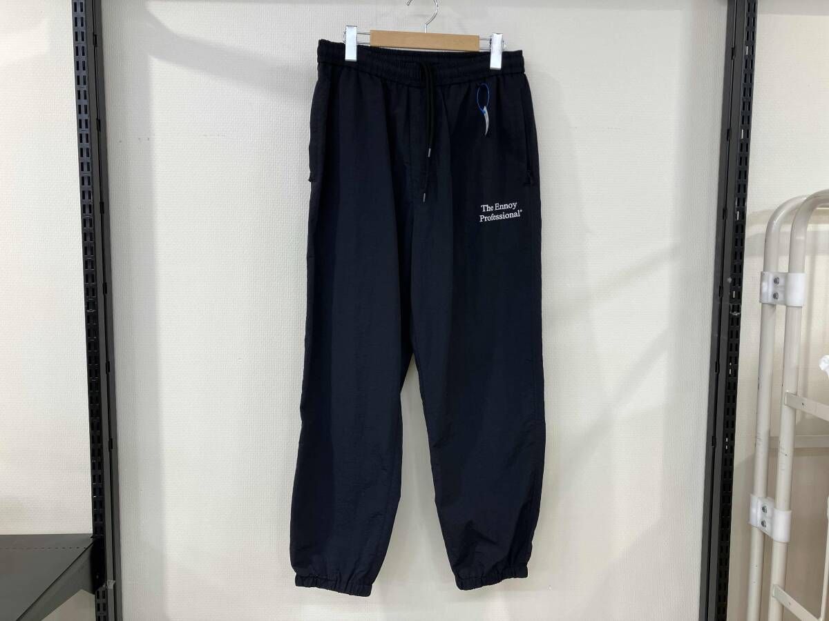 The Ennoy Professional ザ エンノイ プロフェッショナル ナイロンイージーパンツ M AW23BRENPT04LP 黒 ブラック スタイリスト私物 メンズ