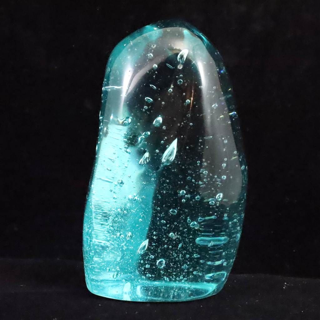 インドネシア産アンダラクリスタル ポリッシュ ライトブルー 601g 榎本通商84748