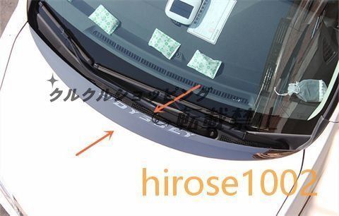 ホンダ オデッセイ ハイブリッド ODYSSEY4 ボンネットガーニッシュ ステンレス カーボン調