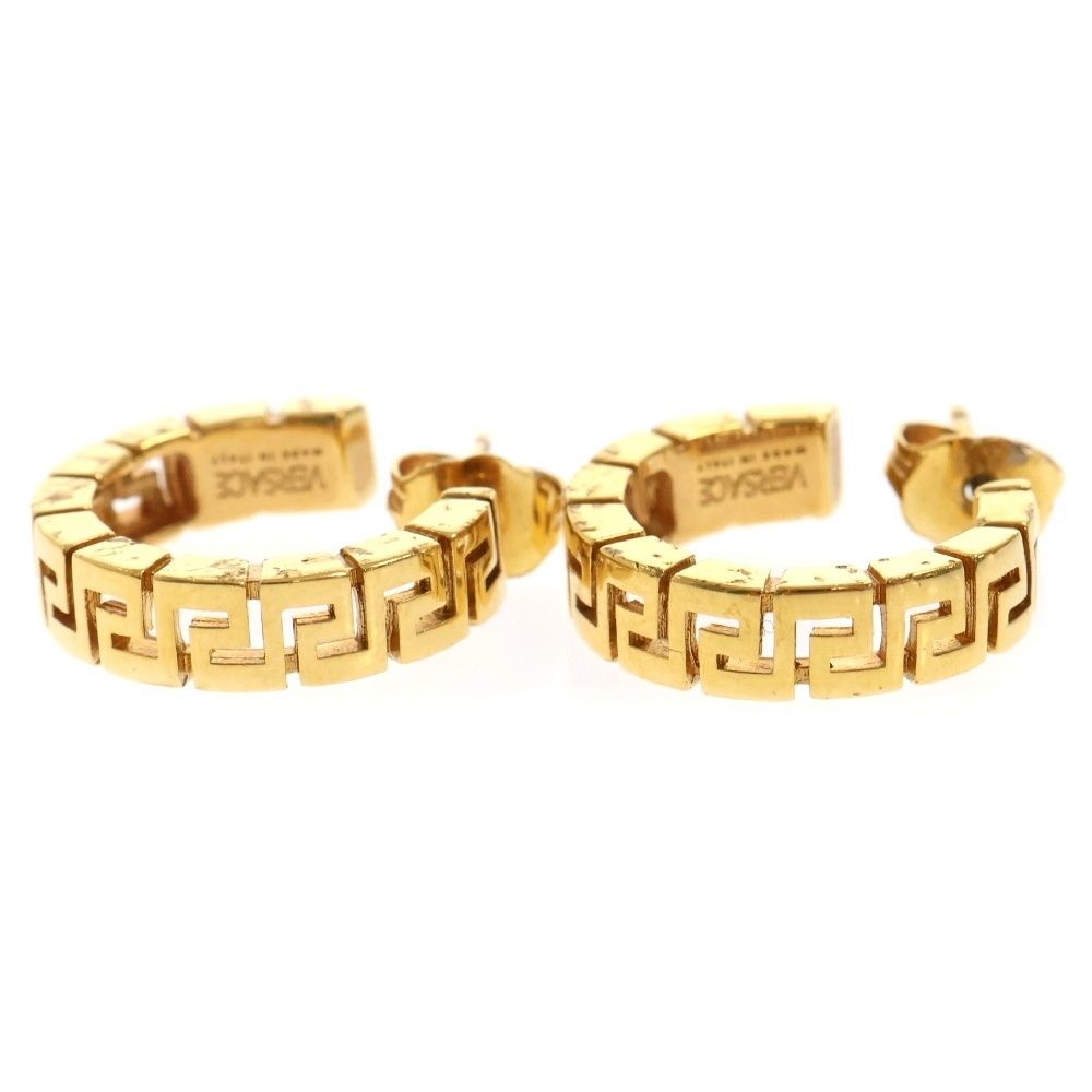 VERSACE コレクション (ヴェルサーチ) グレカモチーフ フープ
