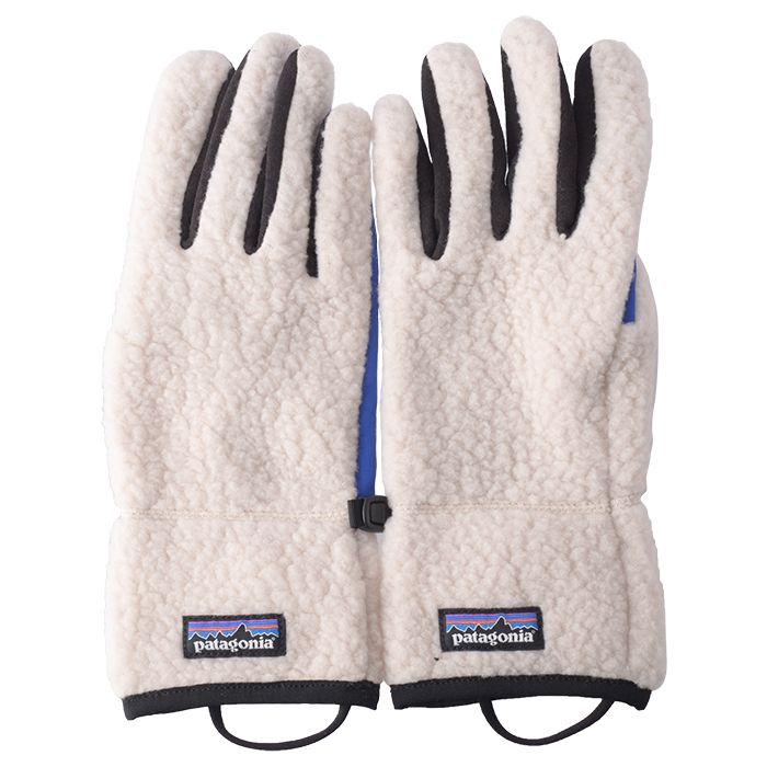 Patagonia パタゴニア Retro Pile Gloves レトロ パイル グローブ 34585 アウトドア 売れ筋アイテム ブラック 黒 ナチュラル 防寒 1.ブラック メール便】Patagonia パタゴニア Retro Pile Gloves レトロ パイル