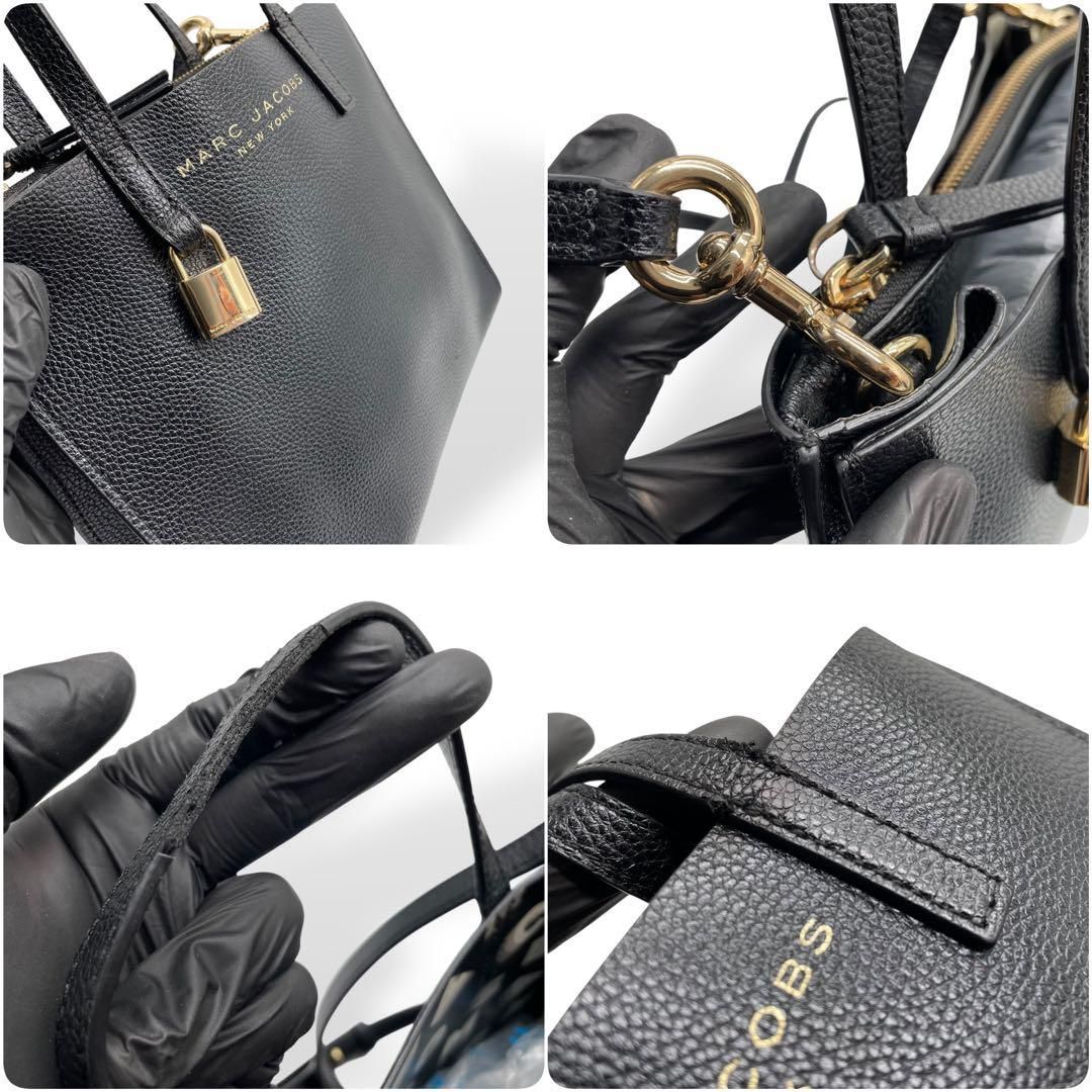 極美品 MARCJACOBS マークジェイコブス 2way ハンドバッグ 南京
