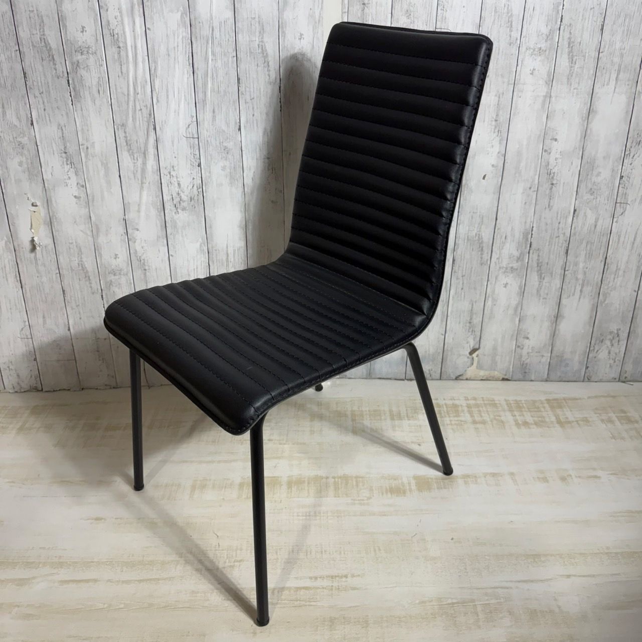 値下げ交渉歓迎】ニトリ ダイニングチェア マットブラック