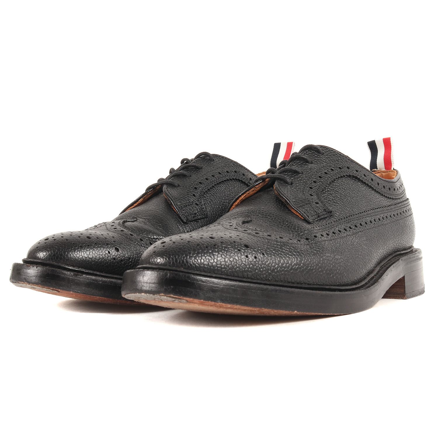 THOM BROWNE トムブラウン サイズ:9.5 メダリオン ウイングチップ 型