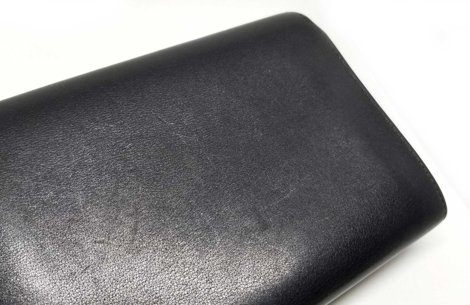 カルティエ カボション 財布 がま口 ガマグチ 2つ折財布 レザー カーフ