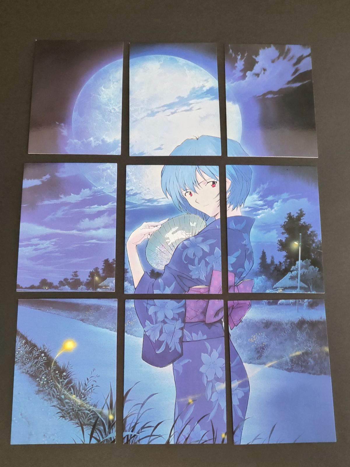 aca283 希少 第4版 新世紀エヴァンゲリオン カード 綾波レイ 浴衣