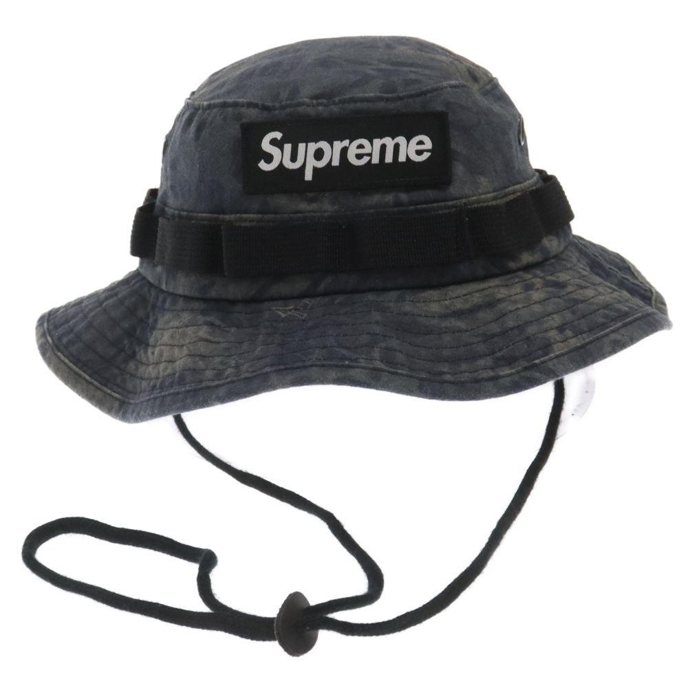 SUPREME (シュプリーム) 22SS Military Boonie Black Prym1 Camo ミリタリーブーニーハット カモフラージュ  帽子 ブラック