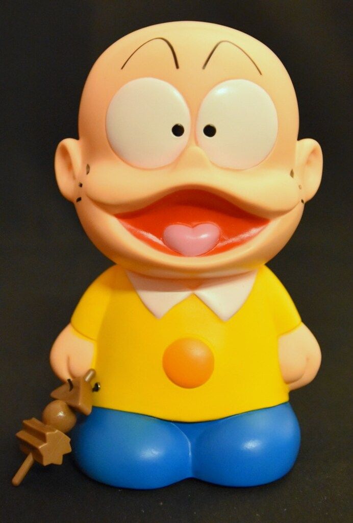 トミー おそ松くん おいらチビ太だいっトーキングソフビ - メルカリ