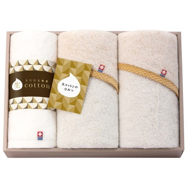 生コットン～なまこっとん～日本製 愛媛今治 タオルセット