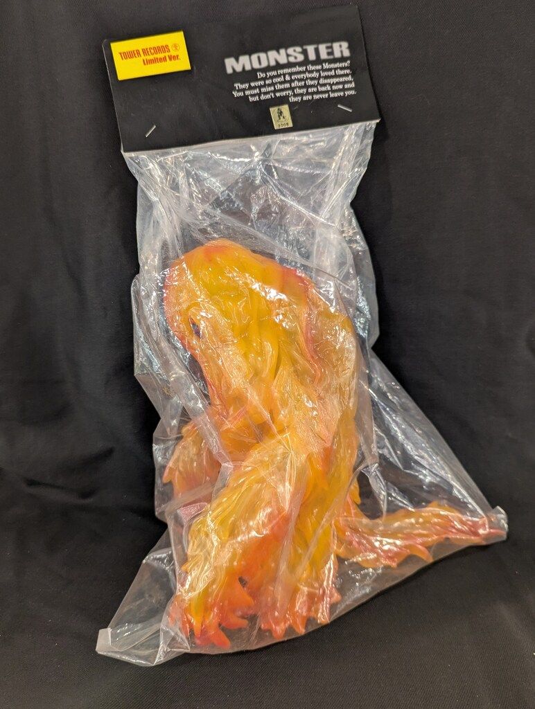 ヘドラ（オレンジ） タワレコ限定 ヘドラプロジェクト第9弾【ジャンク品】 ヘドラ（オレンジ） タワレコ限定 ヘドラプロジェクト第9弾