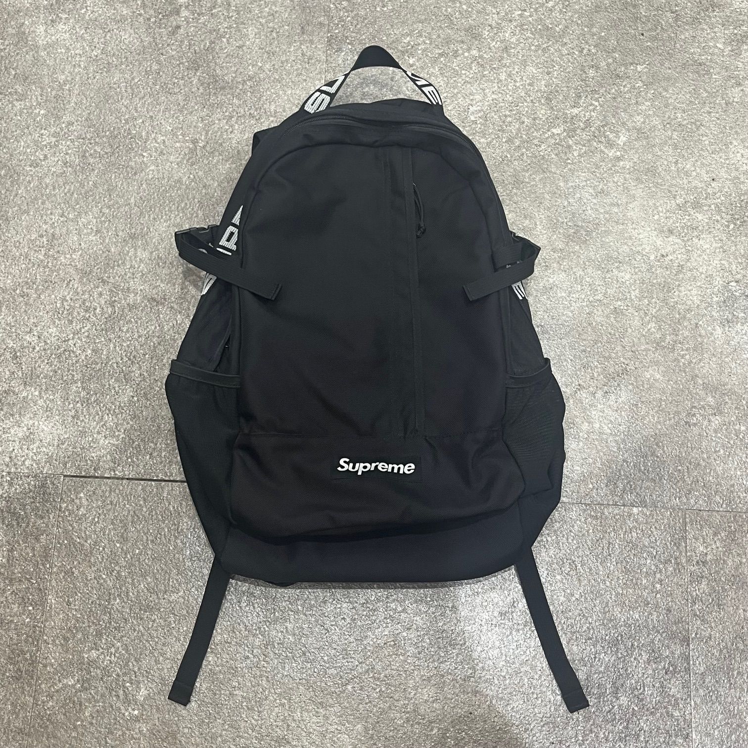 Supreme 18SS Backpack Cordura Box Logo コーデュラ バックパック リュック シュプリーム 68680A2 -  メルカリ