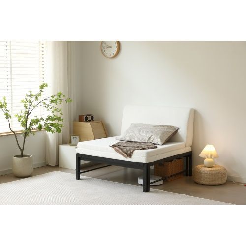 ディベッド ソファベッド シングル パイプベッド 伸長式ベッド ベッド